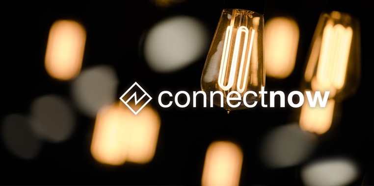 Connect Now lightbulbs