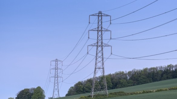 North Wessex Downs pylons in field